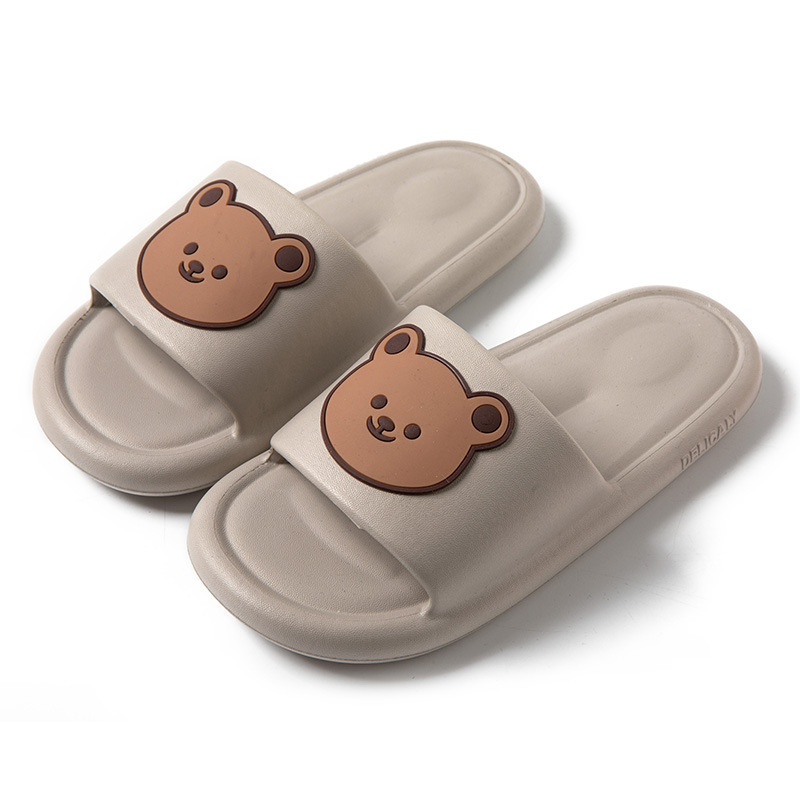 Popular home non-slip soft-soled slippers (40-45 sizes, gray) [please contact customer service to confirm the delivery size after placing the order]