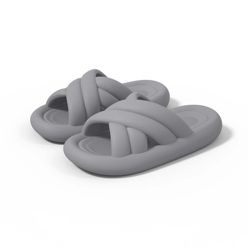 Popular home non-slip soft-soled slippers (40-45 sizes, gray) [please contact customer service to confirm the delivery size after placing the order]