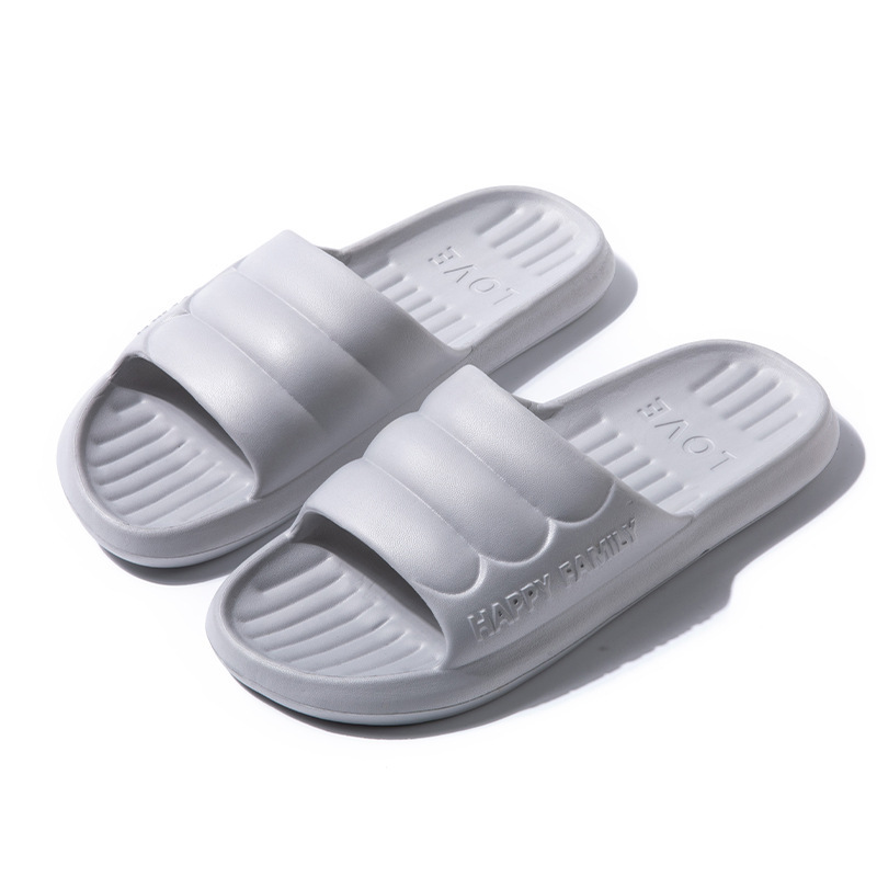 Popular home non-slip soft-soled slippers (40-45 sizes, gray) [please contact customer service to confirm the delivery size after placing the order]