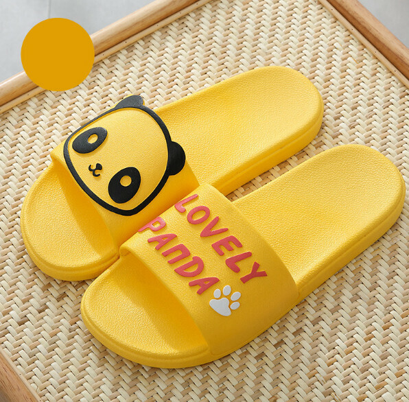 Popular cartoon non-slip slippers (yellow) [size 36-41] [contact customer service after placing the order to confirm the delivery size]
