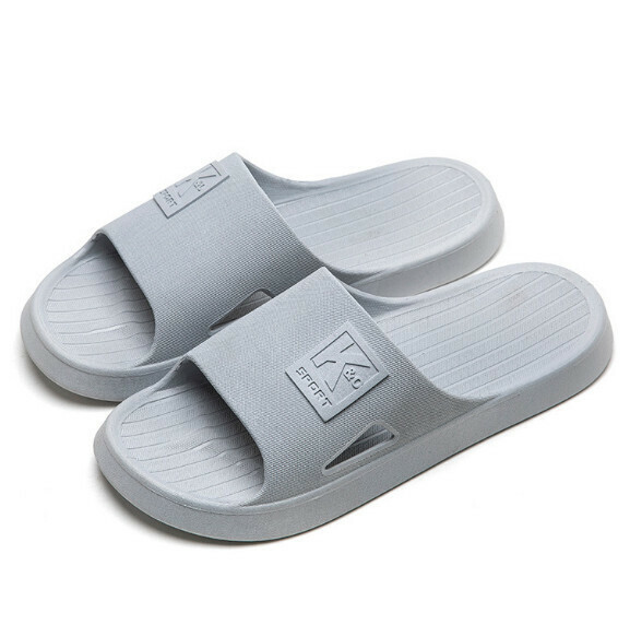 Popular indoor non-slip thick soft-soled sandals (grey) [size 40-45] [contact customer service after placing the order to confirm the delivery size]