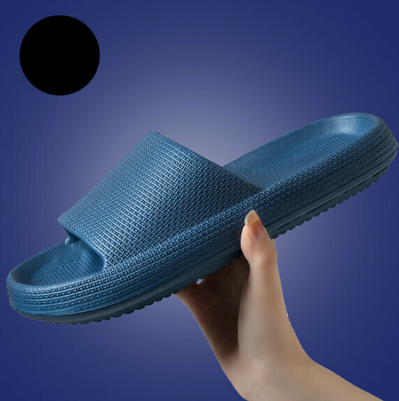 Popular non-slip thick-soled slippers (blue) [size 40-45] [contact customer service after placing the order to confirm the delivery size]