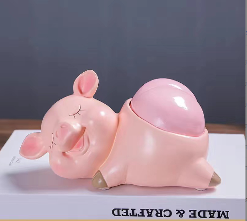 熱推煙灰缸（屁屁猪煙灰缸---粉色）