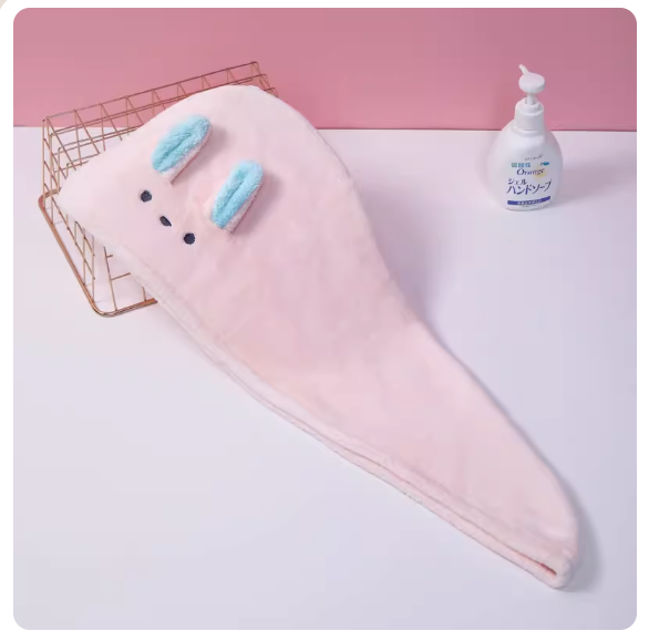 Popular quick-drying hair cap (pink)