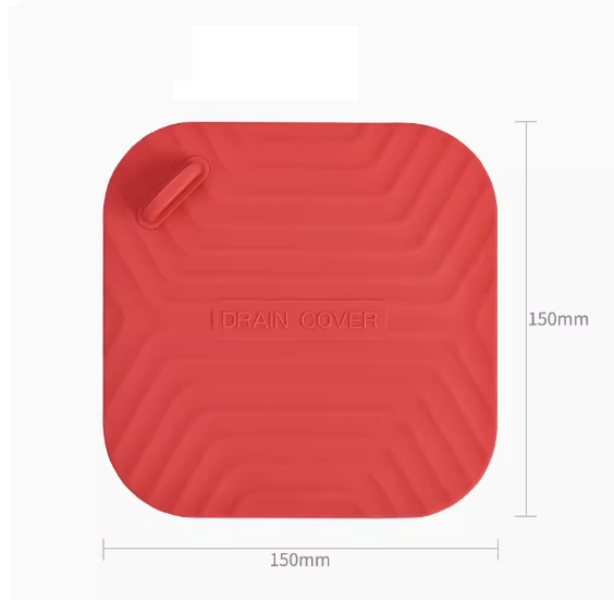 Popular floor drain odor deodorizer (Bordeaux red [upgraded and thickened, insect-proof and odor-proof, special anti-slip])