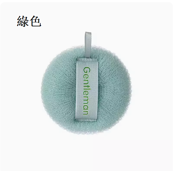 新款家用洗澡搓澡巾（綠色【男浴球】）