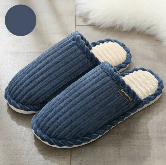 Hot recommended indoor non-slip slippers (royal blue) [size 42-45] [contact customer service after placing the order to confirm the delivery size]
