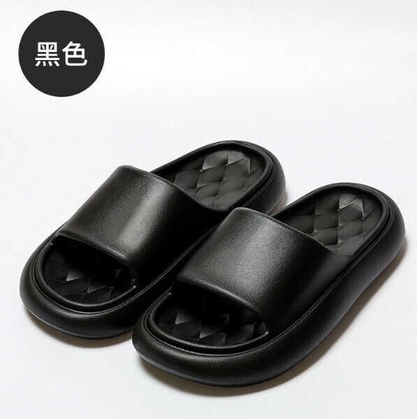 Hotly recommended non-slip thick soft sole sandals (black) [size 36-45] [contact customer service after placing the order to confirm the delivery size]