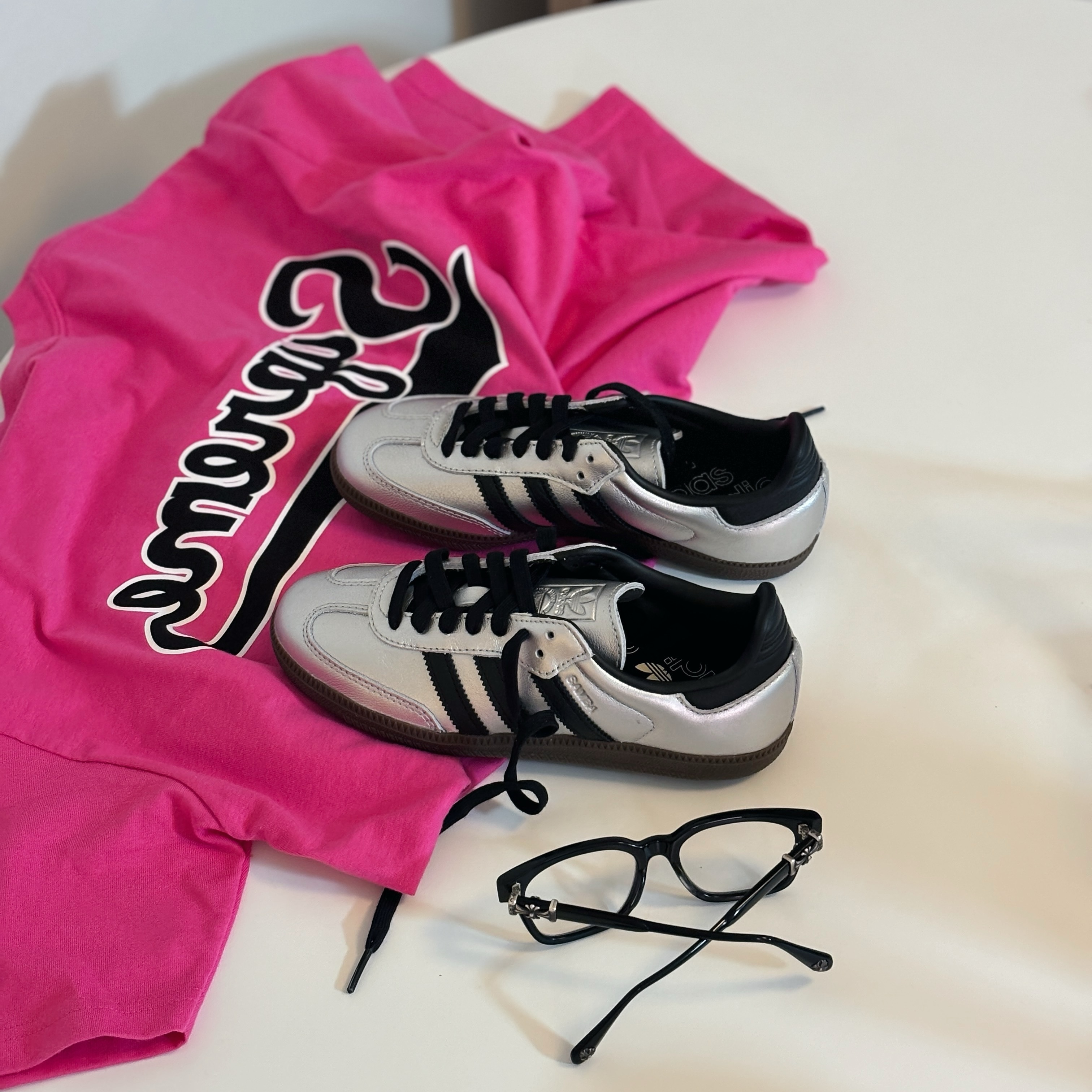 Adidas Originals Samba 液態銀 銀色 Y2K風格 復古鞋 JI4218