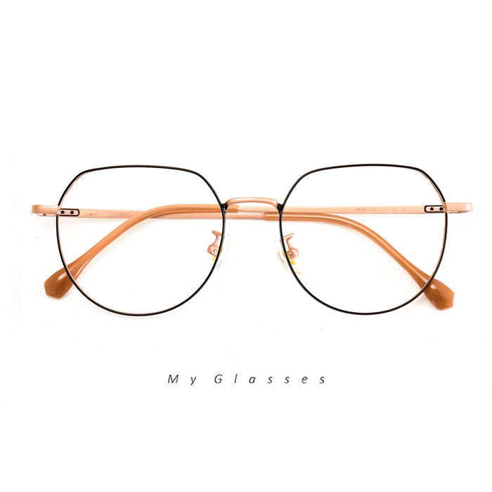 C405鈦金屬圓框眼鏡