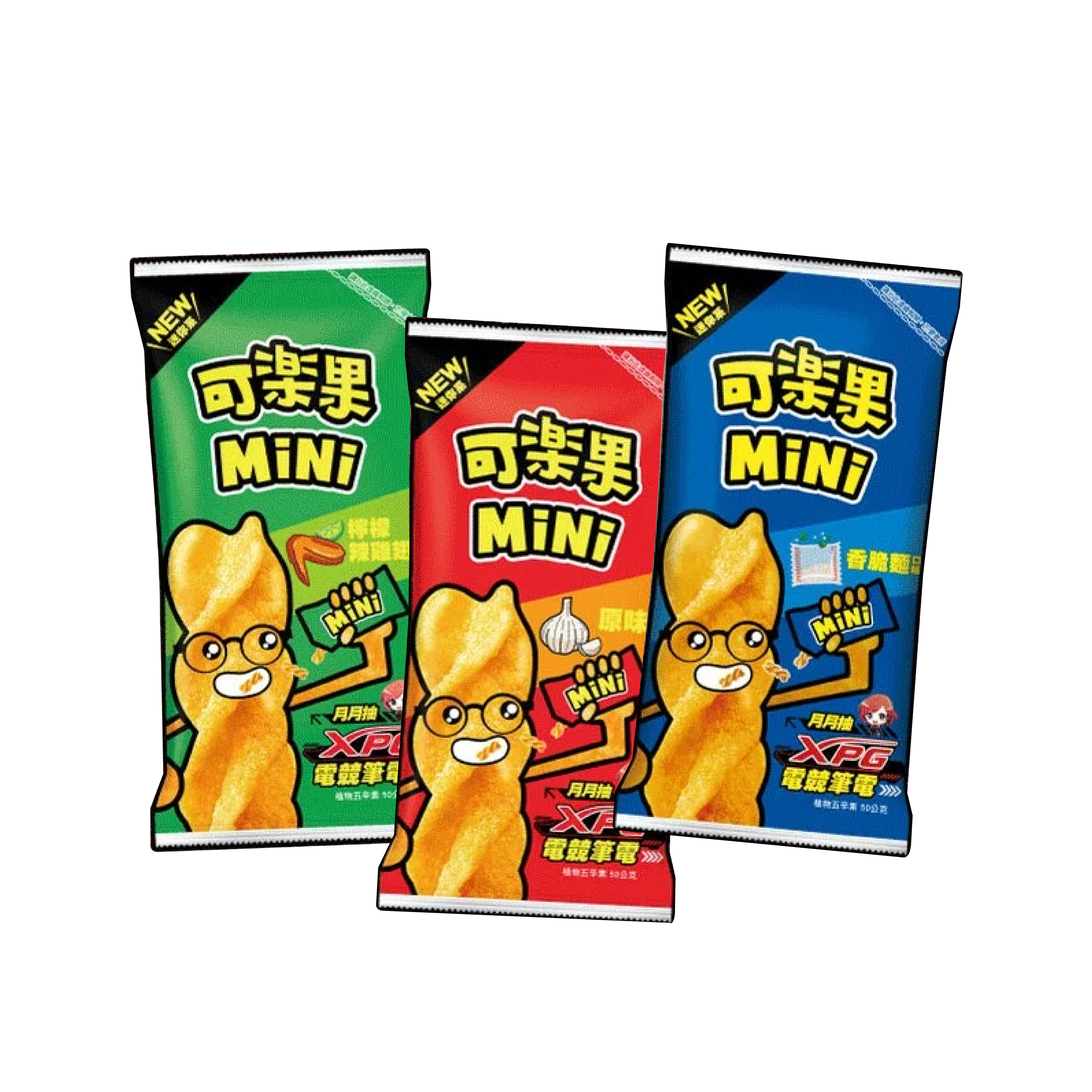 【可樂果】Mini50g (原味/檸檬雞翅/香脆麵)