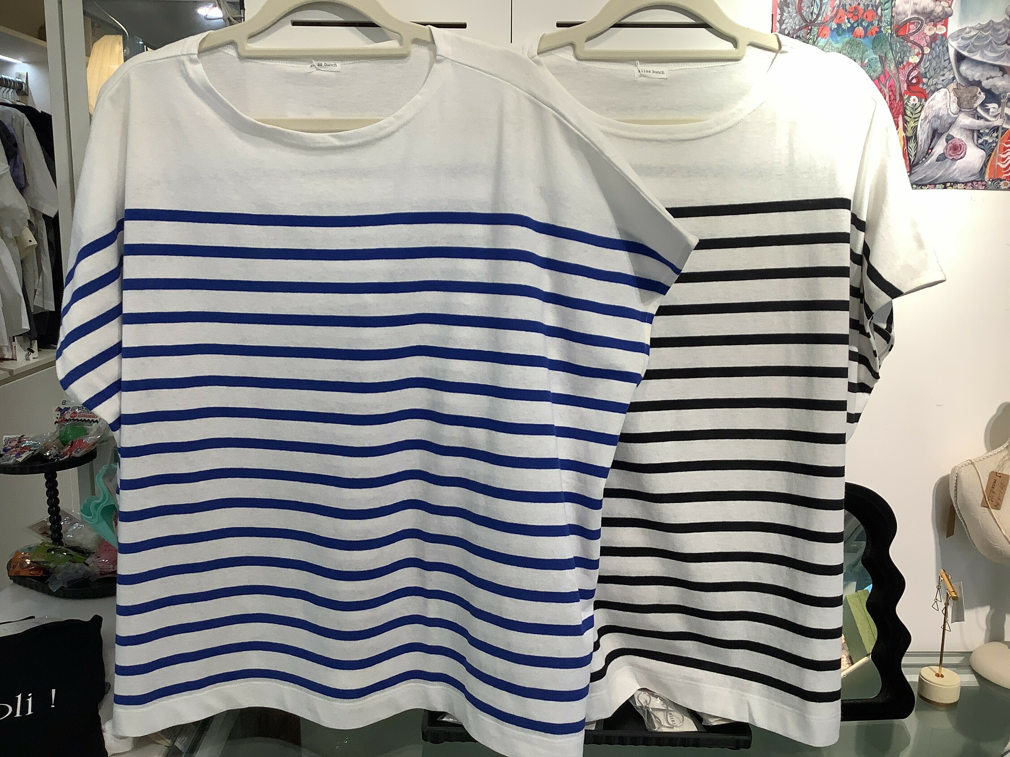 日系女裝 Bliss bunch 橫間薄Tee