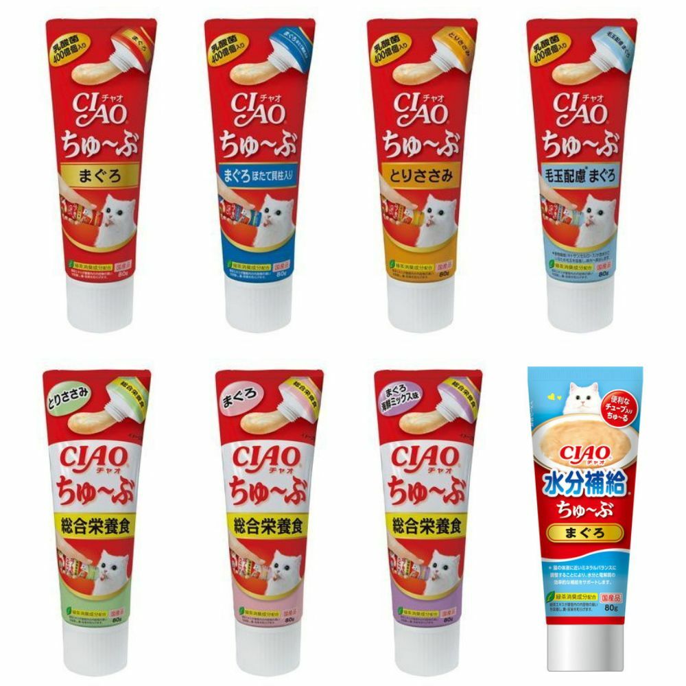 【限時促銷🚫無參與週年慶刮刮卡活動】CIAO｜管狀肉泥膏 80g