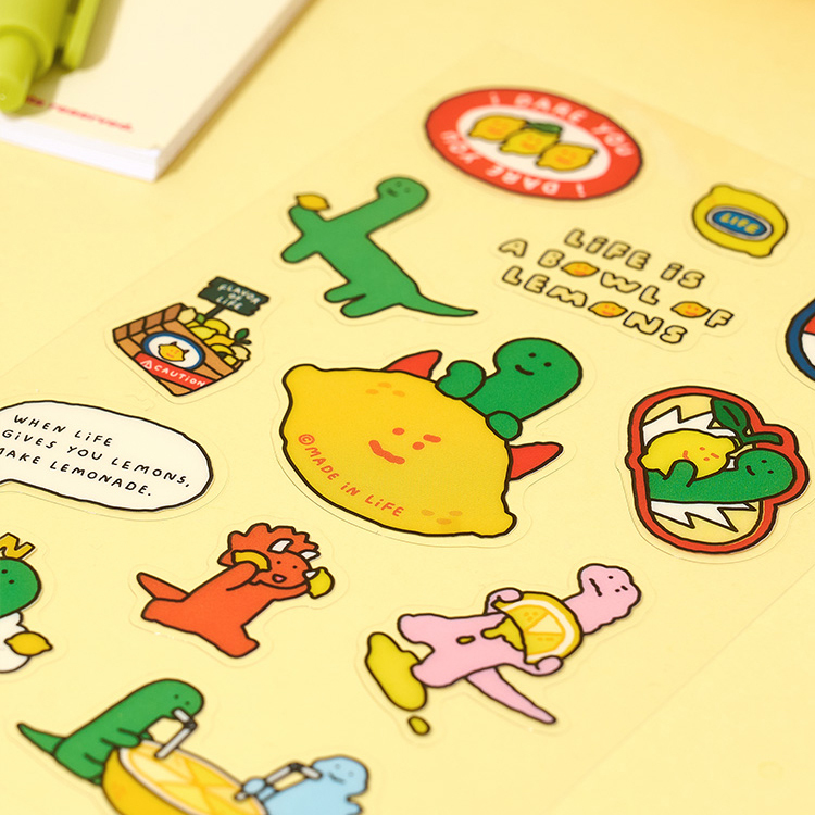【Joguman】LEMONADE 貼紙 檸檬小惡魔