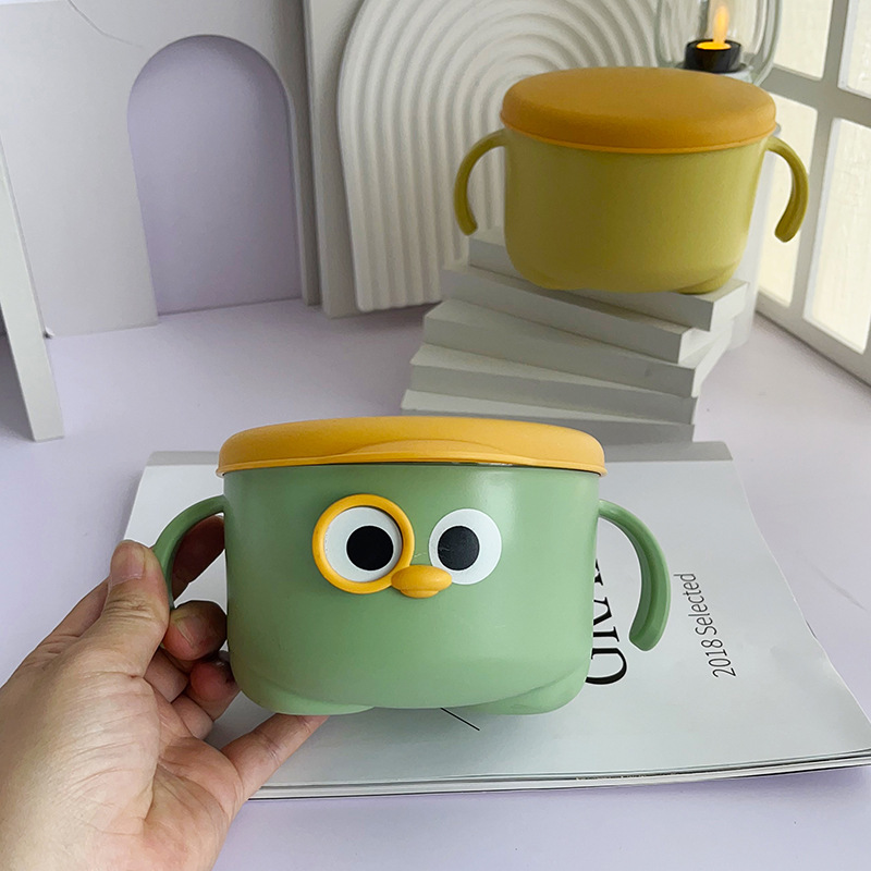 《2462》大眼加蓋不鏽鋼泡麵碗