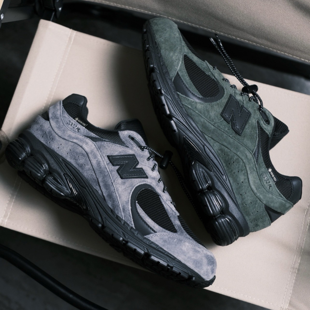 NICEDAY 代購 JJJJound × New Balance 2002R GORE-TEX 松木綠 聯名款 男女尺寸 M2002RXY
