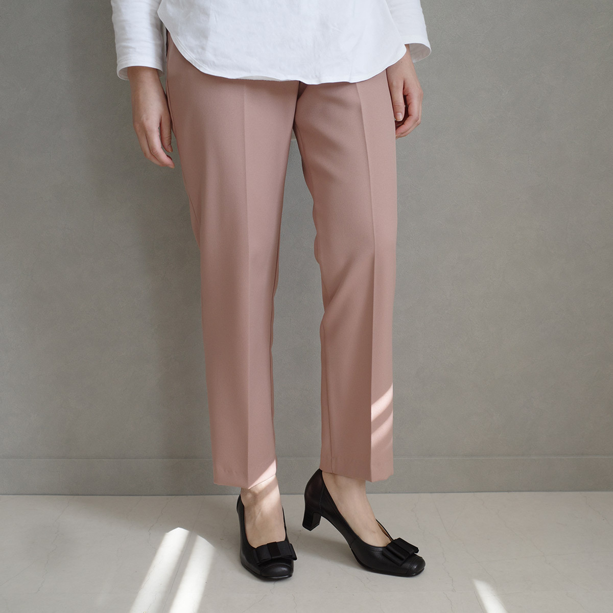 Ms. Jeune 女用日本牛皮蝴蝶結高跟鞋