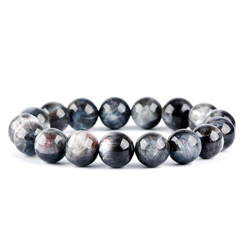 【藏寶】超稀有天然太陽星輝骨幹水晶手鍊/水晶手串