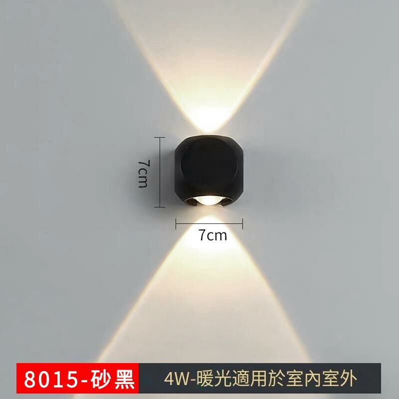 Hot recommended minimalist wall lamp (8015-color black)