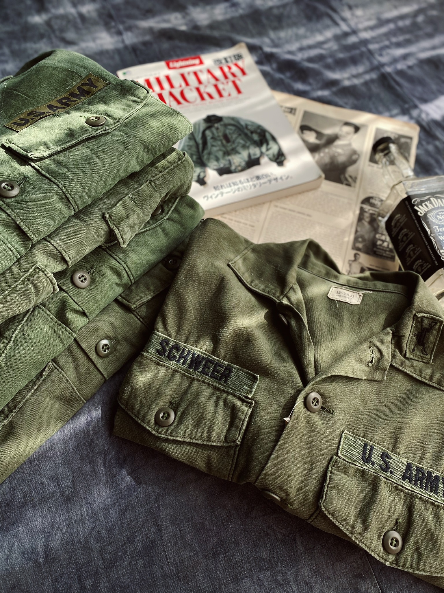 US Army OG107 Shirts / 美軍公發越戰工作襯衫OG107