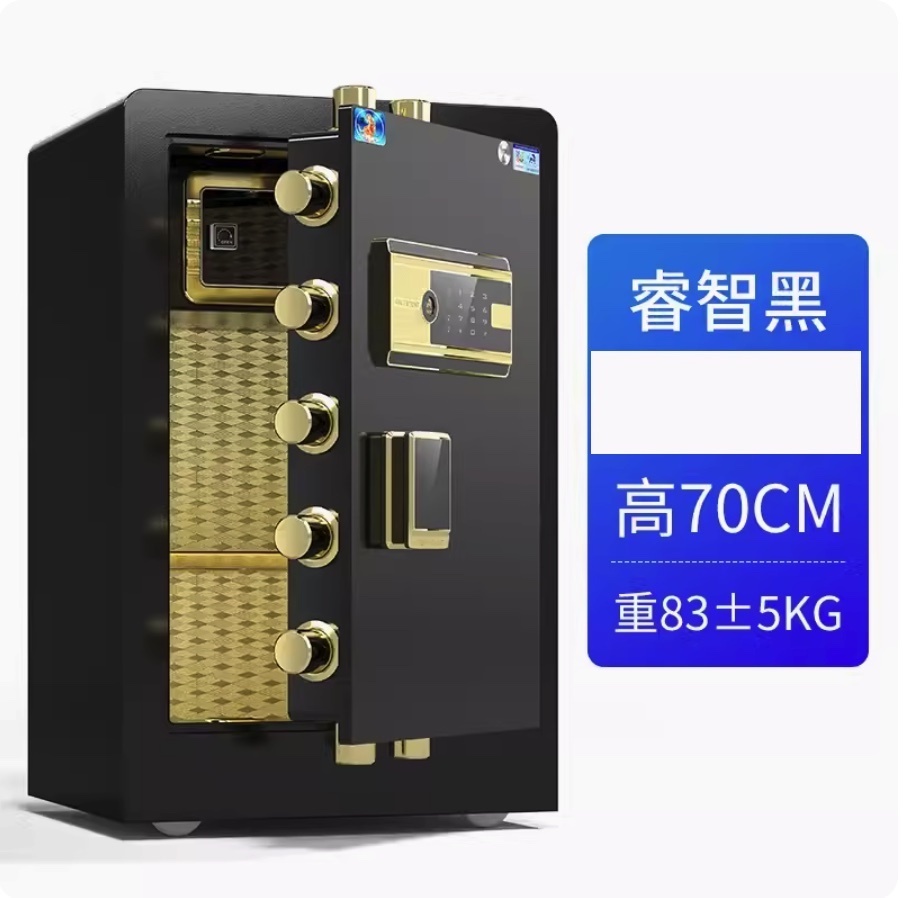 Hot Selling Large Smart Fingerprint Folder (CSP Certified-70CM-Smart Black (Password Model)-Thickened and Increased)