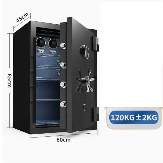 Hot selling household safe and bedside table [Barros 85CM black (interior version)]