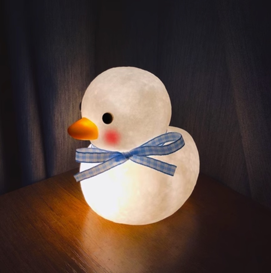 Popular cute duck night light (battery-Blue Duck)