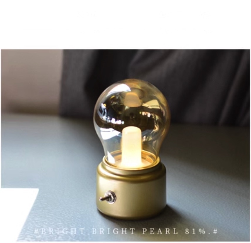 Popular retro night light ([gold] lasts 10~12 hours)