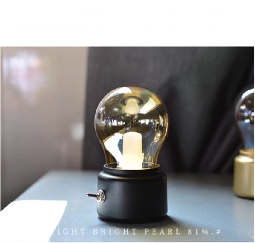 Popular retro night light ([Black] lasts 10~12 hours)