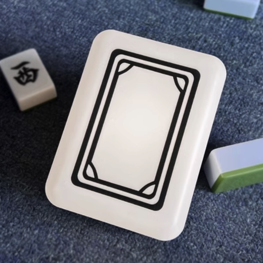 Popular mahjong night light creative wealth lamp (white board [size: 125*90*65mm])