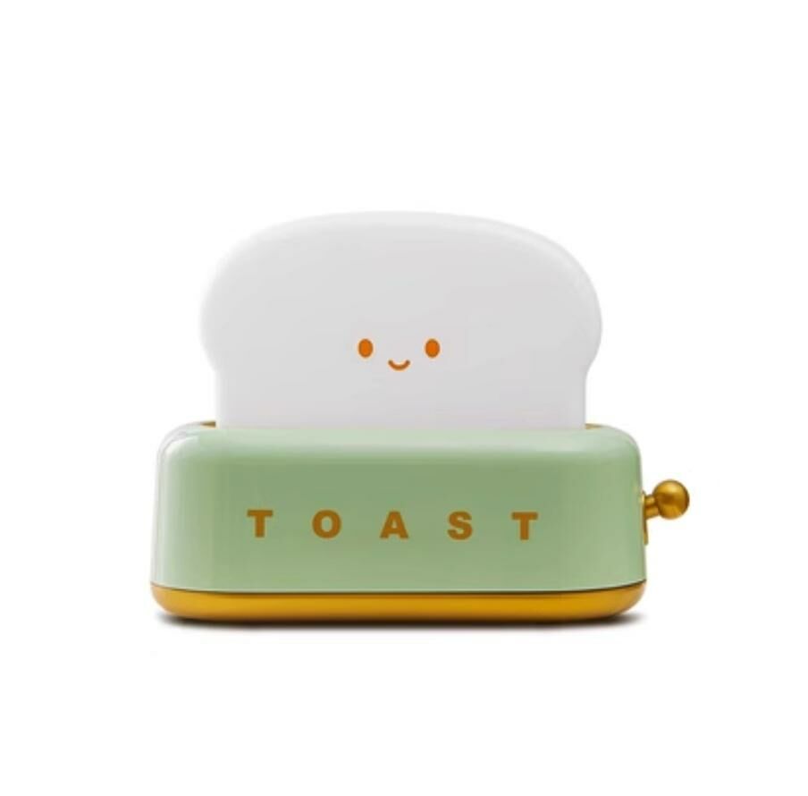 Popular bread machine toast night light (green [schedulable, infinitely dimmable])
