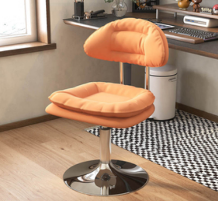 Hotly recommended liftable and comfortable office chair (orange* disc model) (size: 43*39*73-85CM)