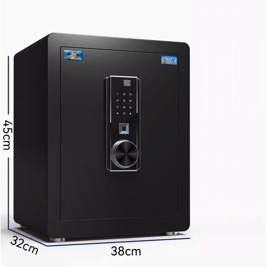 爆款智慧辦公室大容量夾萬（新品-45CM高-睿智黑（WiFI款）