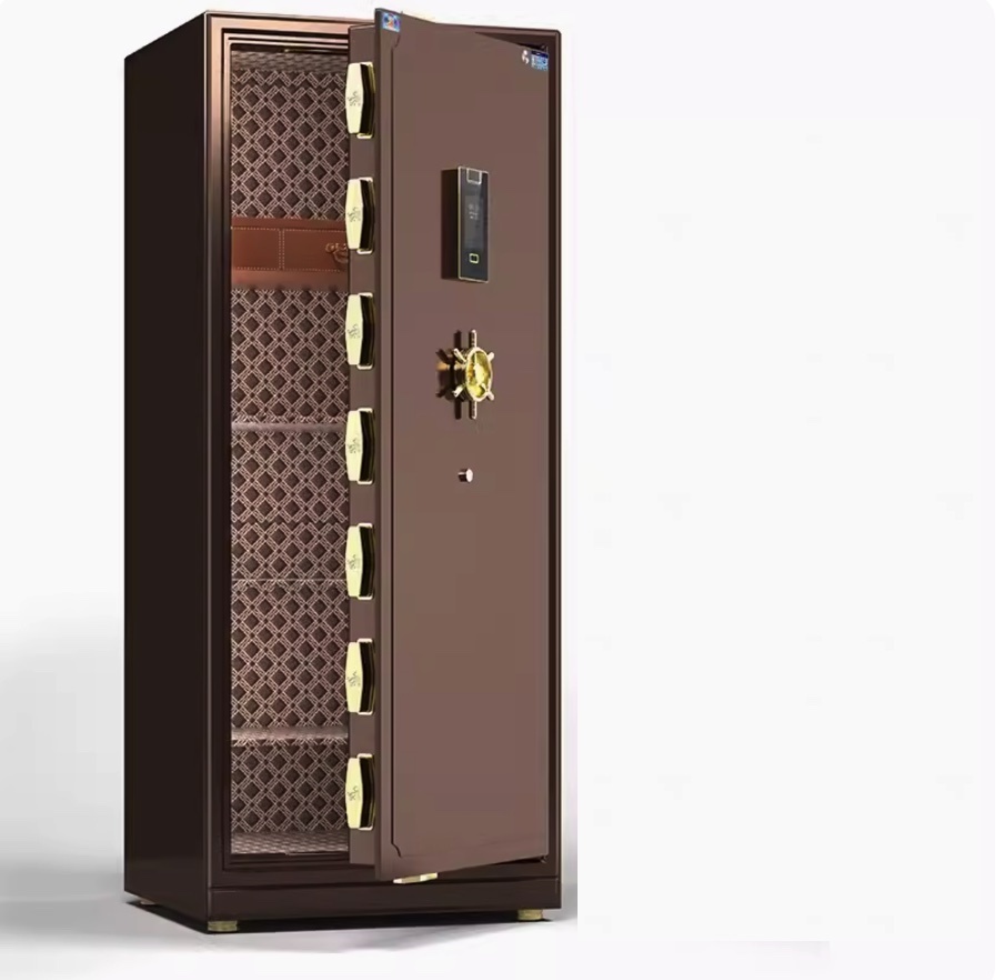 新款虹膜識別夾萬（CSP安全認證-高150CM-虹膜識別充電款）