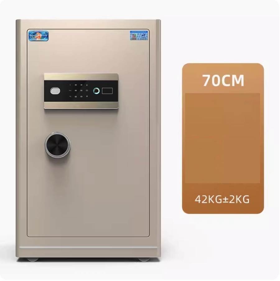新款全鋼防盜大型入牆入櫃簡約夾萬（【加厚防盜】靈悅70型（指紋密碼款））