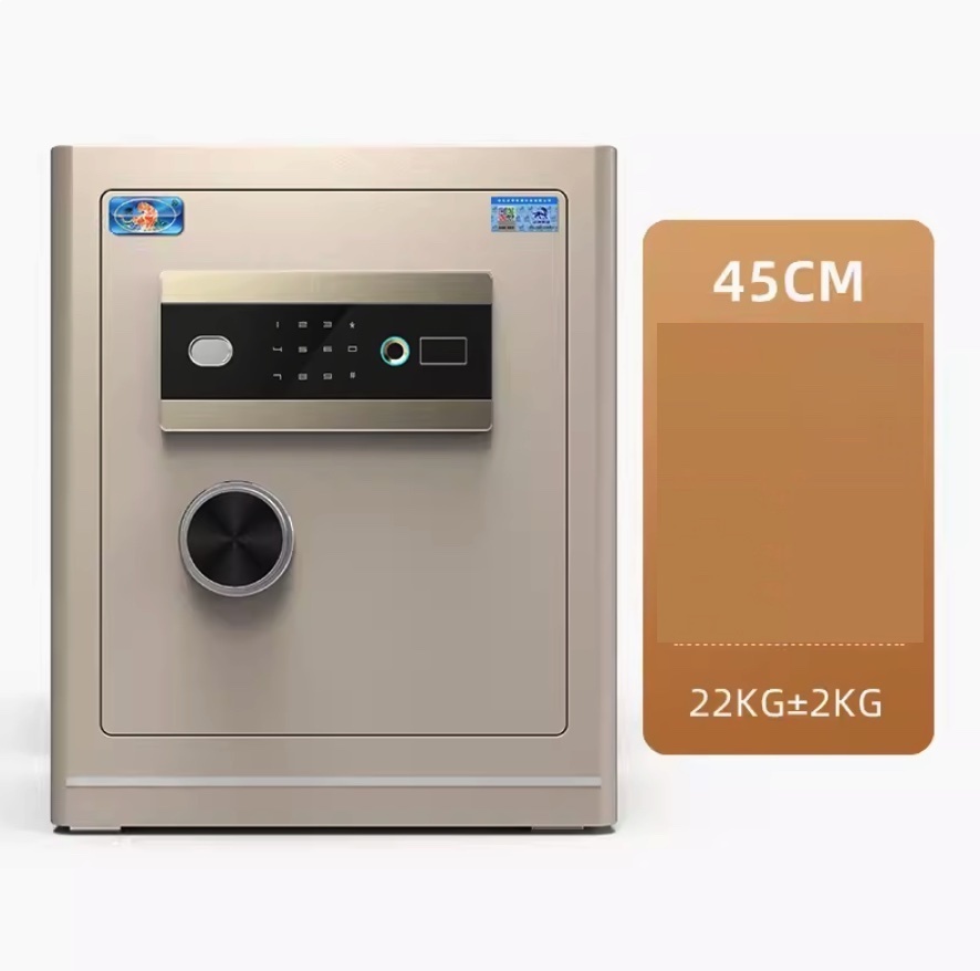 新款全鋼防盜大型入牆入櫃簡約夾萬（【加厚防盜】靈悅45型（指紋密碼款））