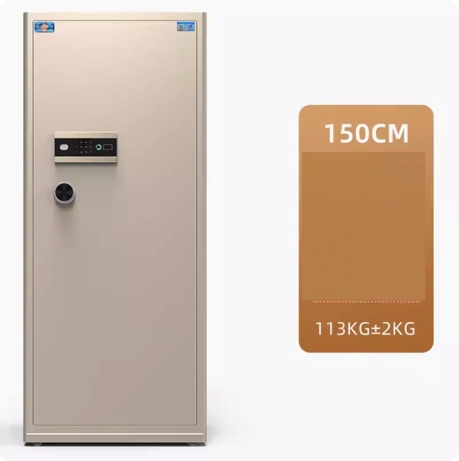 新款全鋼防盜大型入牆入櫃簡約夾萬（【加厚防盜】靈悅150型（指紋密碼款））