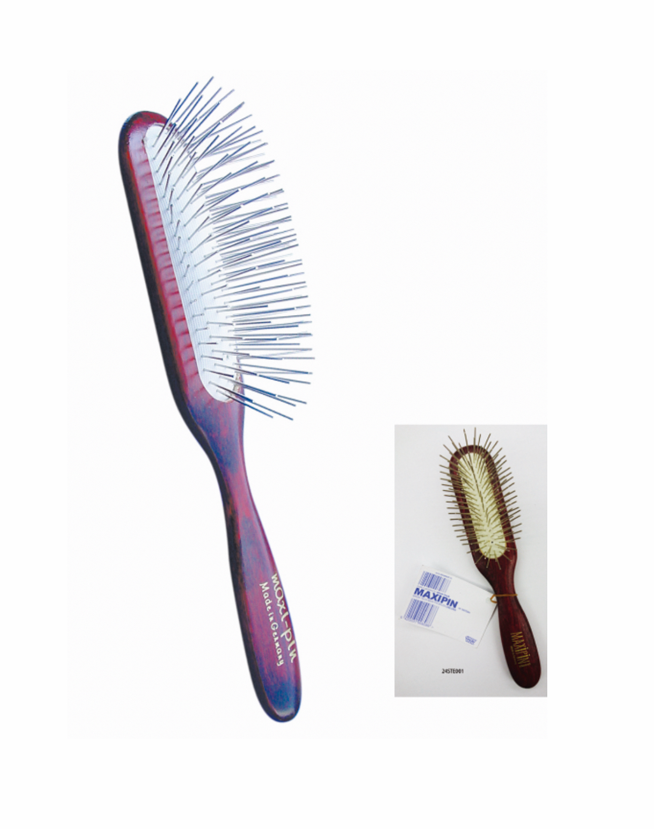 Show Tech Maxi Pin 25mm 橢圓長鋼針梳針刷 (適合長毛貓狗)