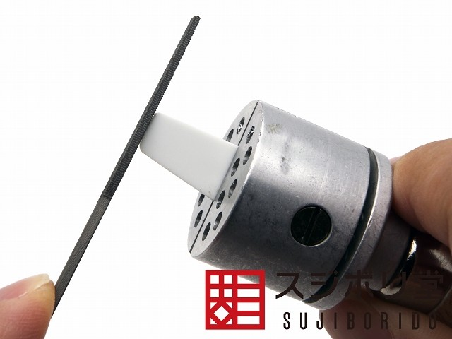 スジボリ堂 手提式金屬定位台座