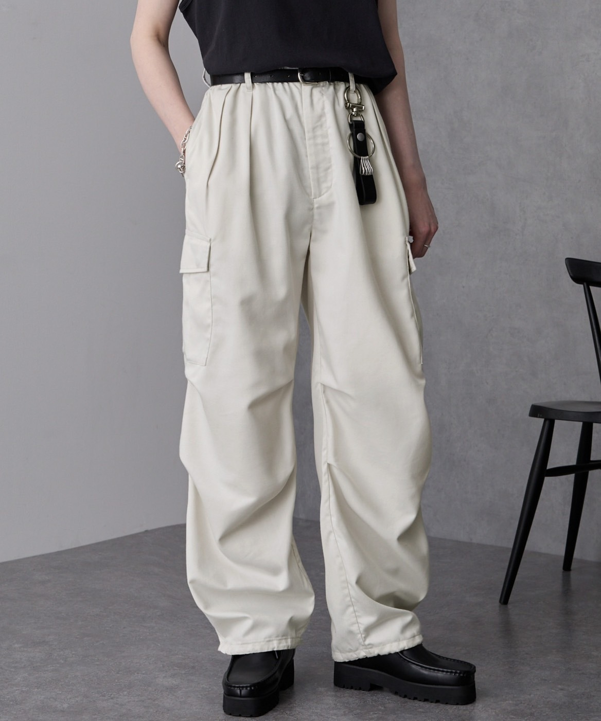 KTQ STORE ‧ MONO-MART 直筒工裝褲