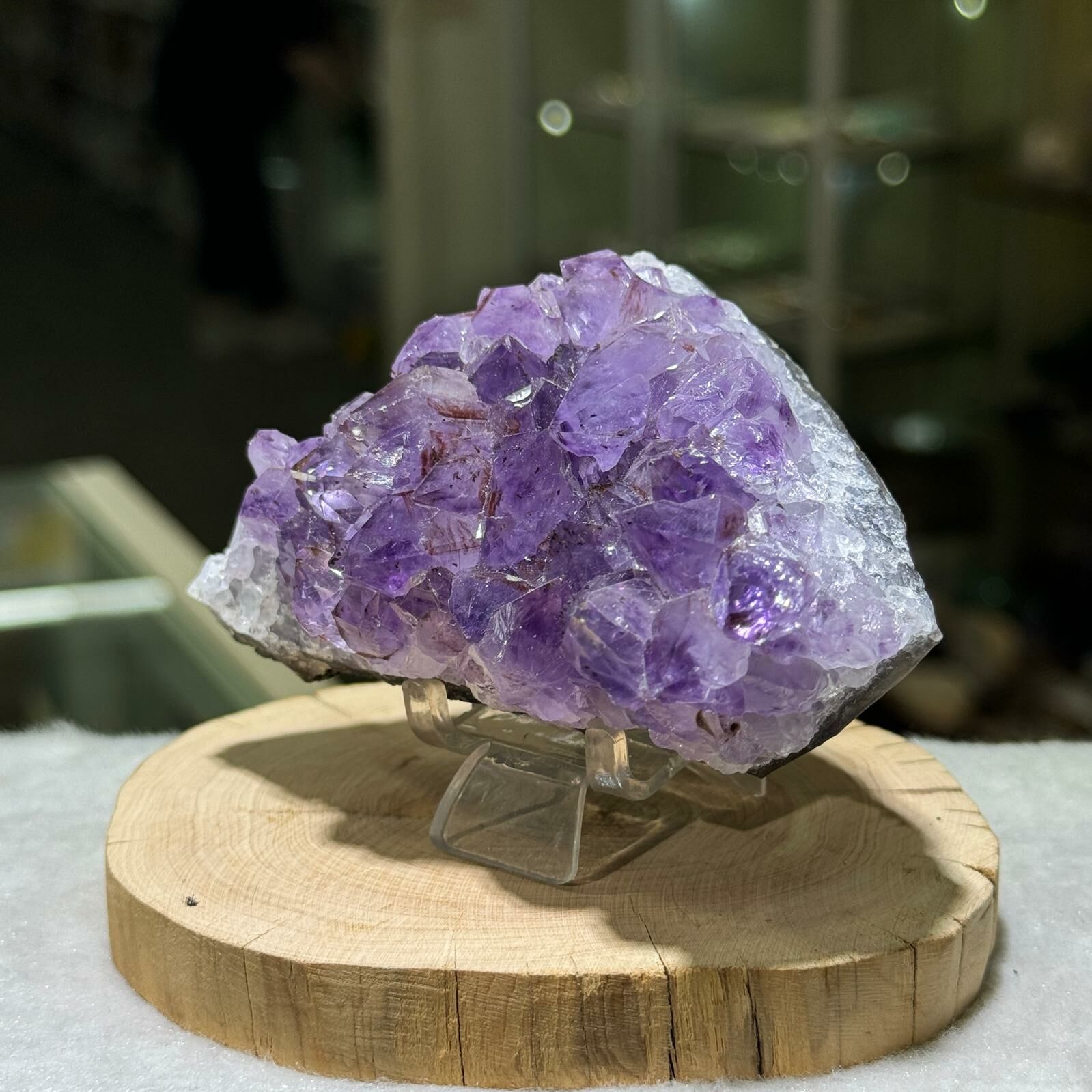 紫鈦晶簇 (不連座)