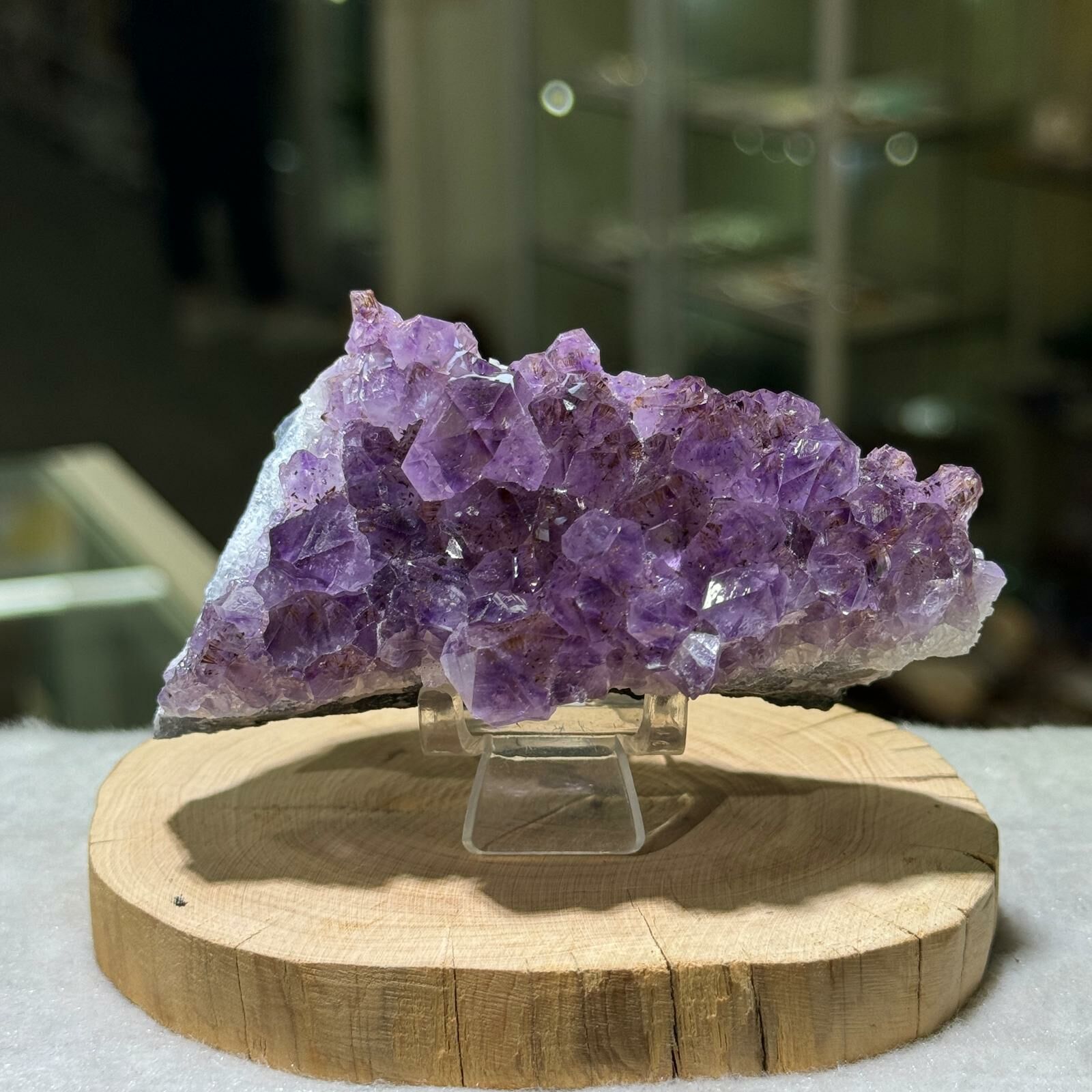 紫鈦晶簇 (不連座)