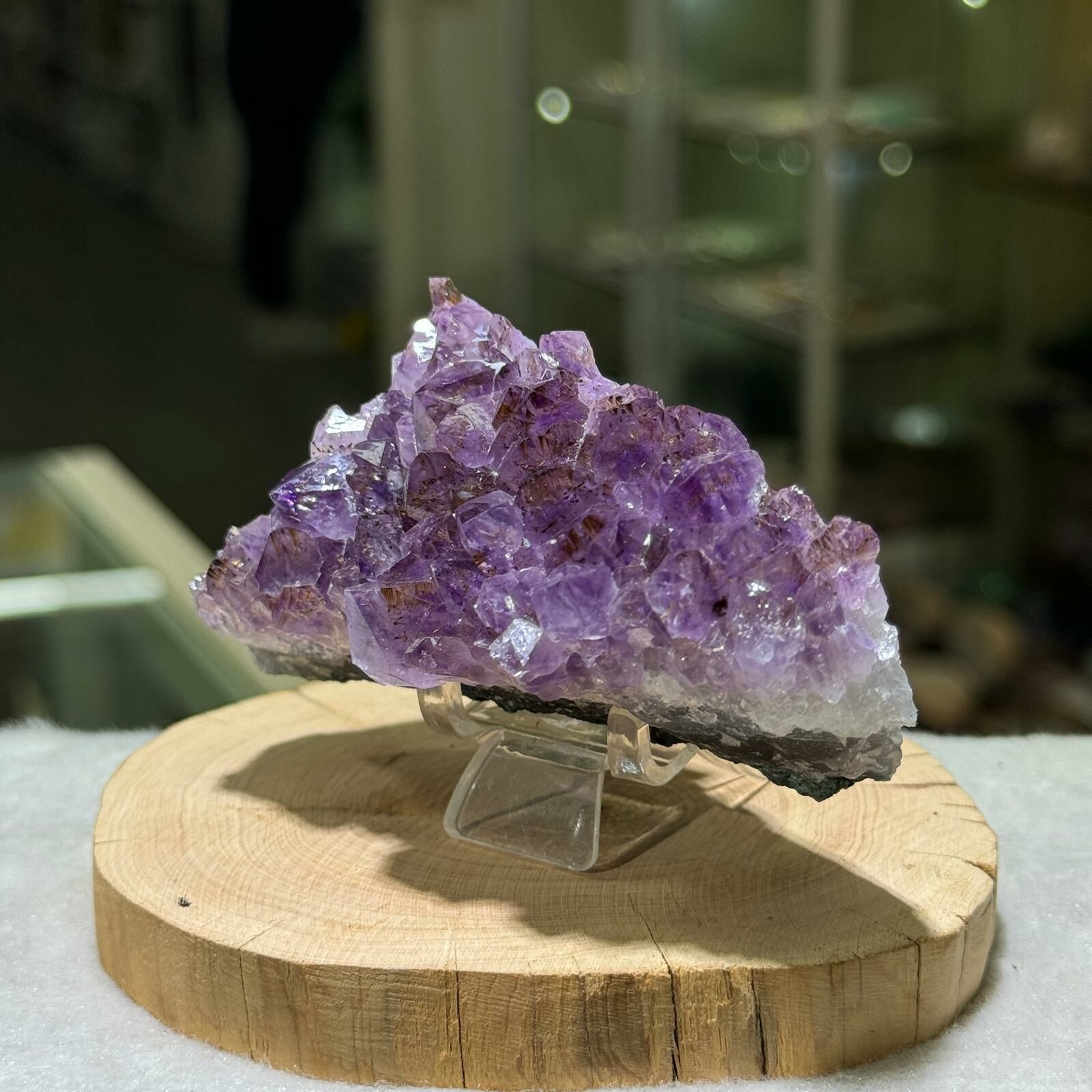 紫鈦晶簇 (不連座)