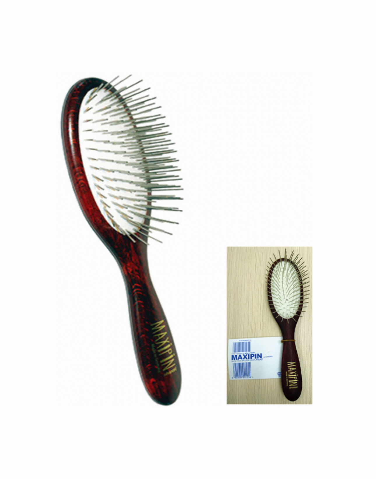 Show Tech Maxi Pin 18mm 口袋尺寸袋裝鋼針梳針刷（貓狗適用）