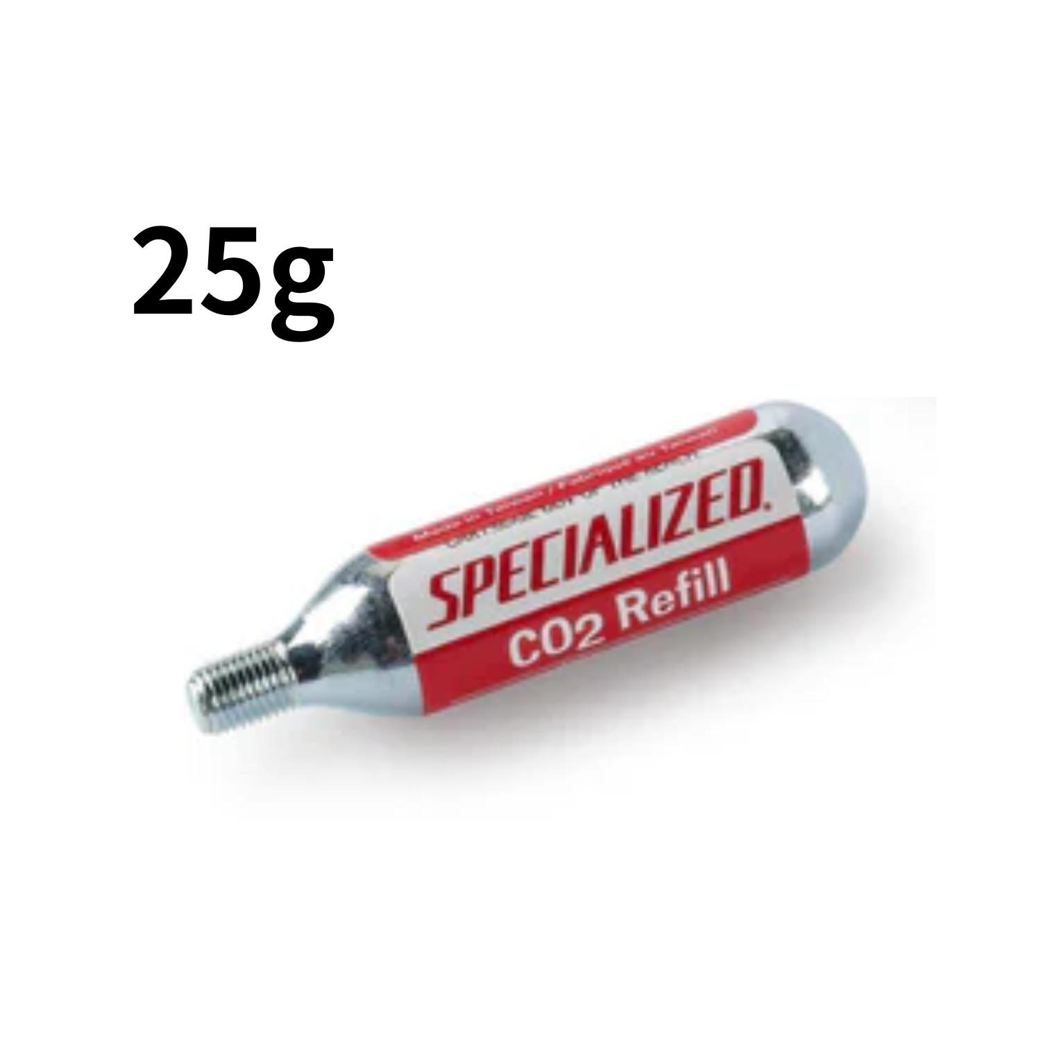 【Specialized】CO2 Canister 25g 補充CO2鋼瓶 - 1入 / 3入
