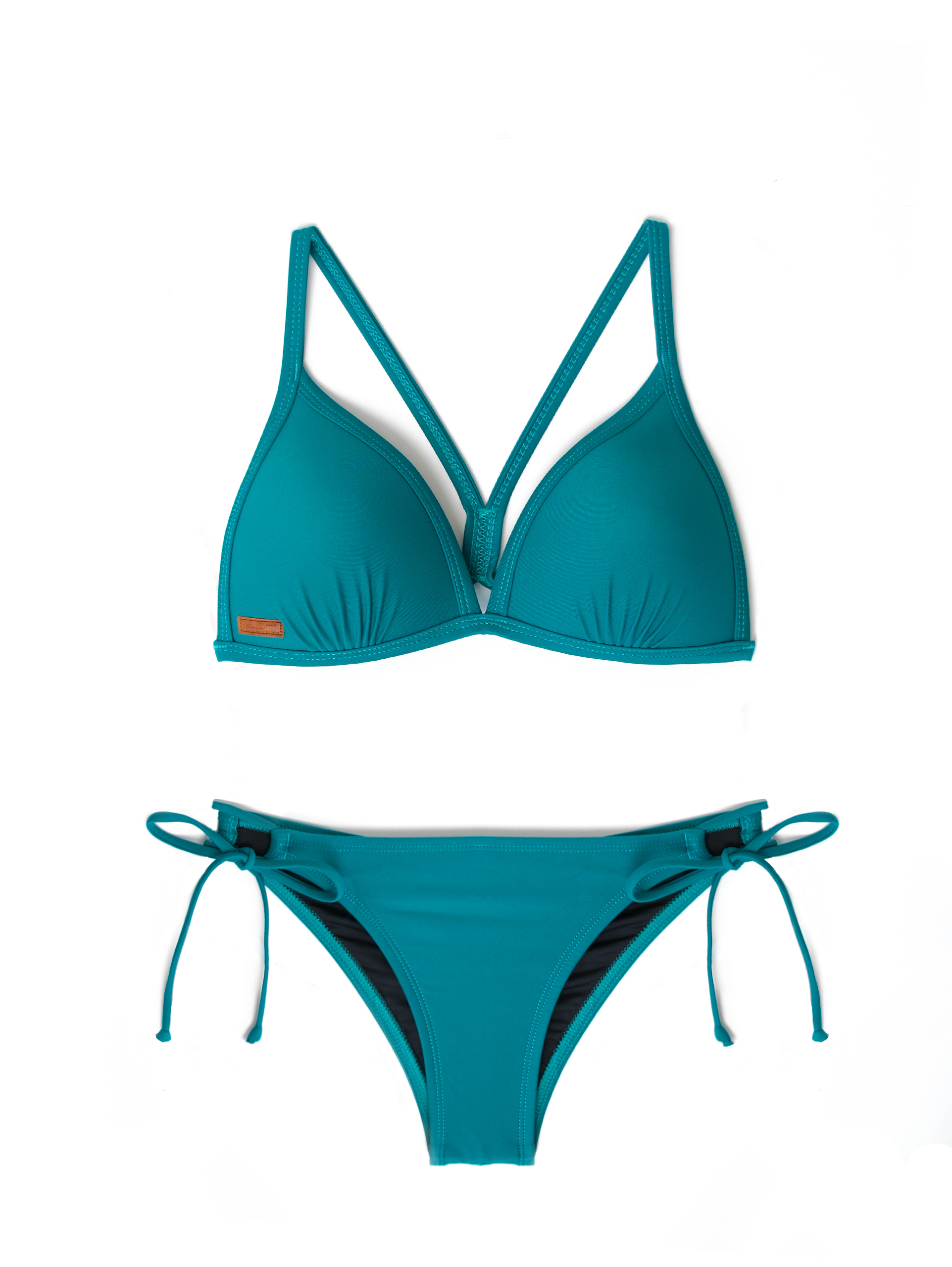 【深湖藍】M1t 甜挖臀綁帶泳褲​​​