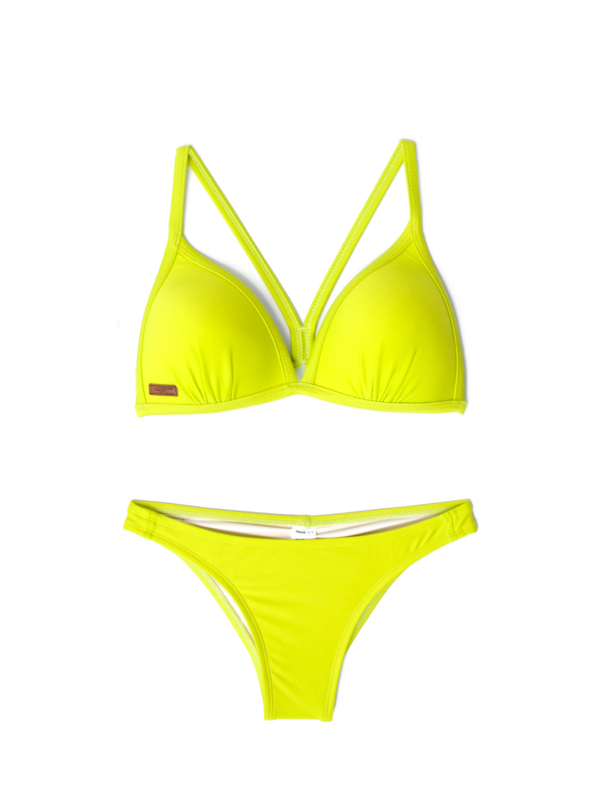 【酸黃瓜】​UPV 三角美胸綁帶上衣