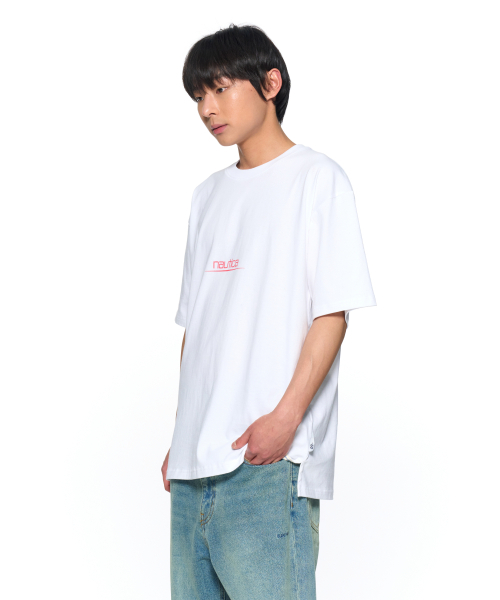 【代購】NAUTICA HORIZON 小LOGO 白色 短袖 短T NTS3964