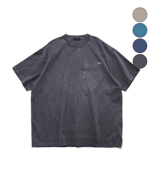 【代購】 NAUTICA Pigment Dyed Logo 渲染 短袖 短T JTS3924