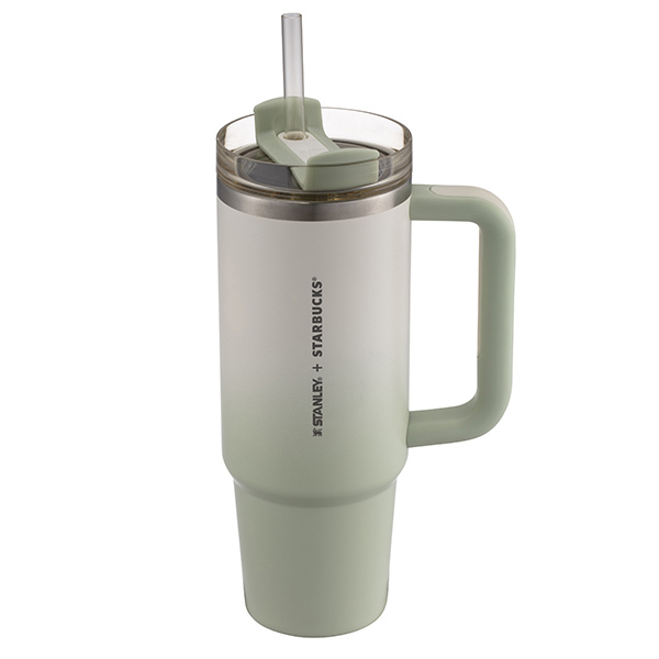 【現貨】台灣Starbucks Stanley 漸層綠 3WAY吸管水杯 887ml